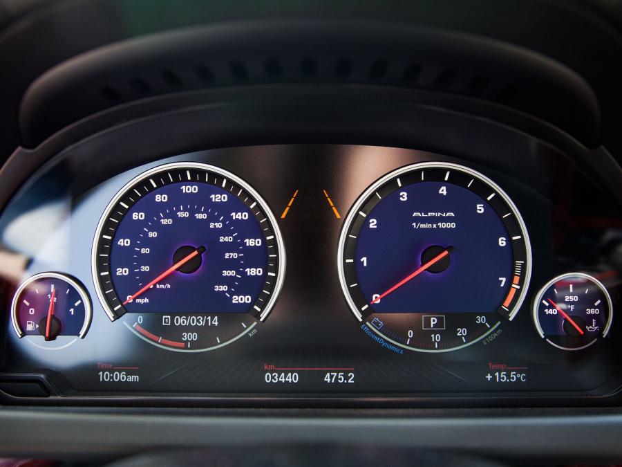 Панель приборов Alpina B6 xDrive Gran Coupe 2014 года  (NA) (фото 15 из 15)